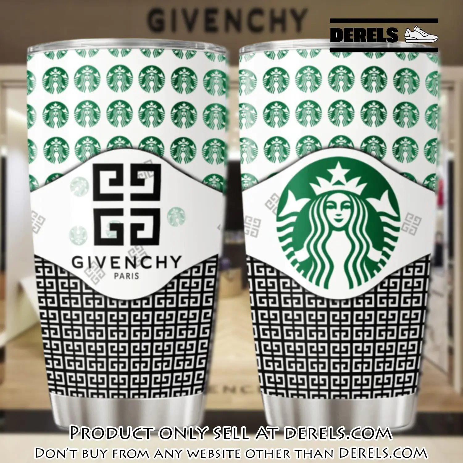 Givenchy starbuck stainless steel tumbler 20oz30oz dr2538180